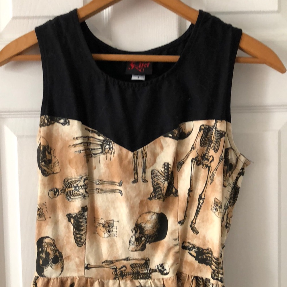 ModCloth skeleton dress